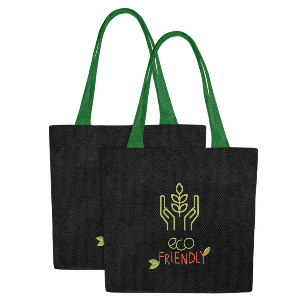 Canvas Tote Bags text 